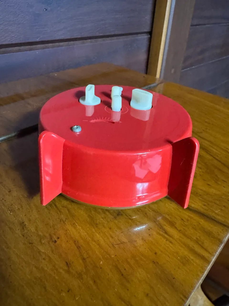 RELÓGIO DESPERTADOR A CORDA HERVEG ANTIGO - Foto 5