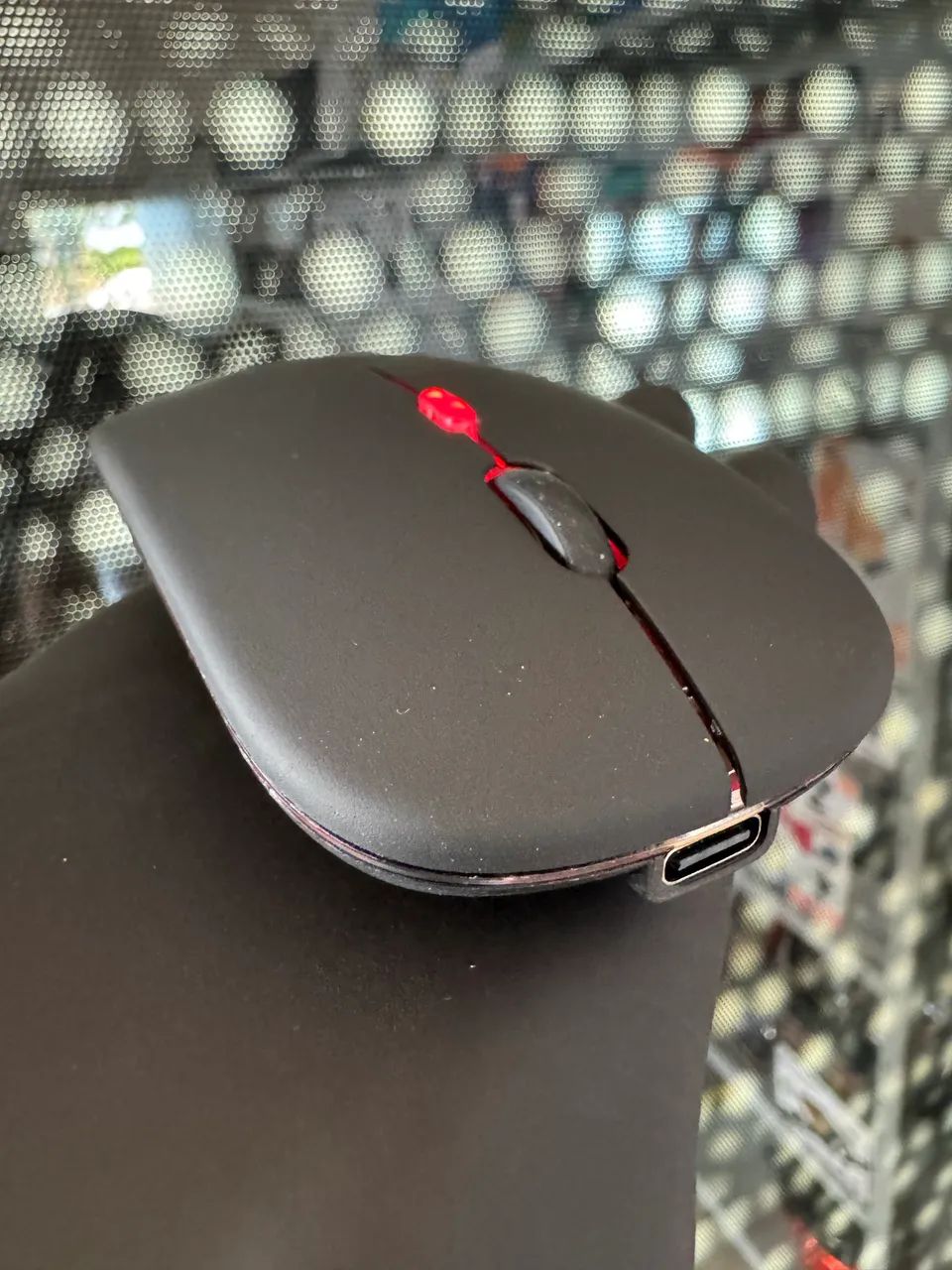 Mouse sem fio bluetooth recarregável silencioso  - Foto 3