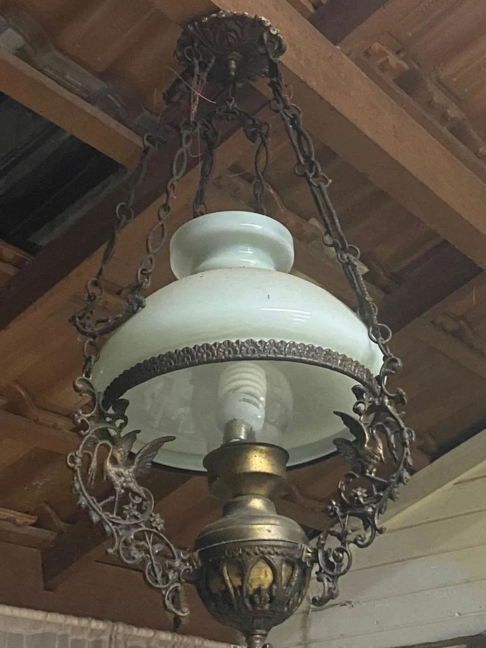 Lustre antigo grande. Torrando 