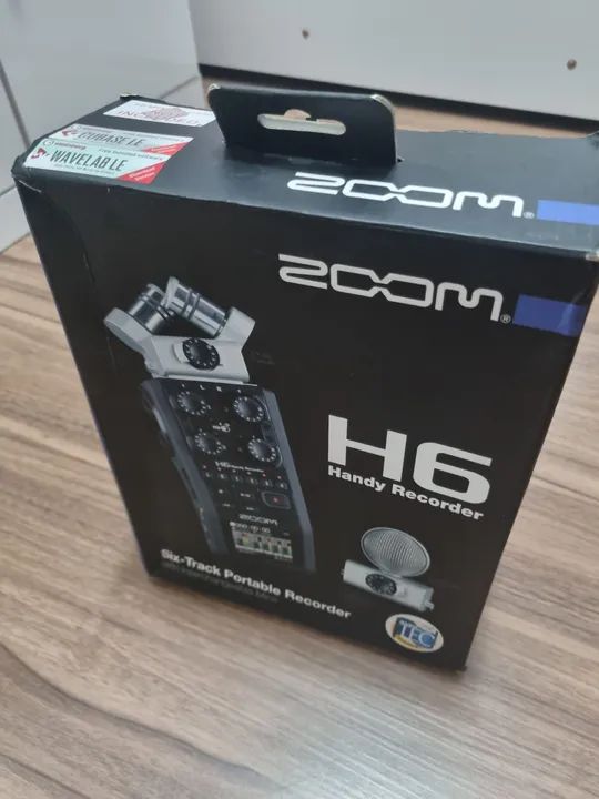 Gravador Zoom H6 - Usado, Mas Praticamente Novo!  - Foto 6