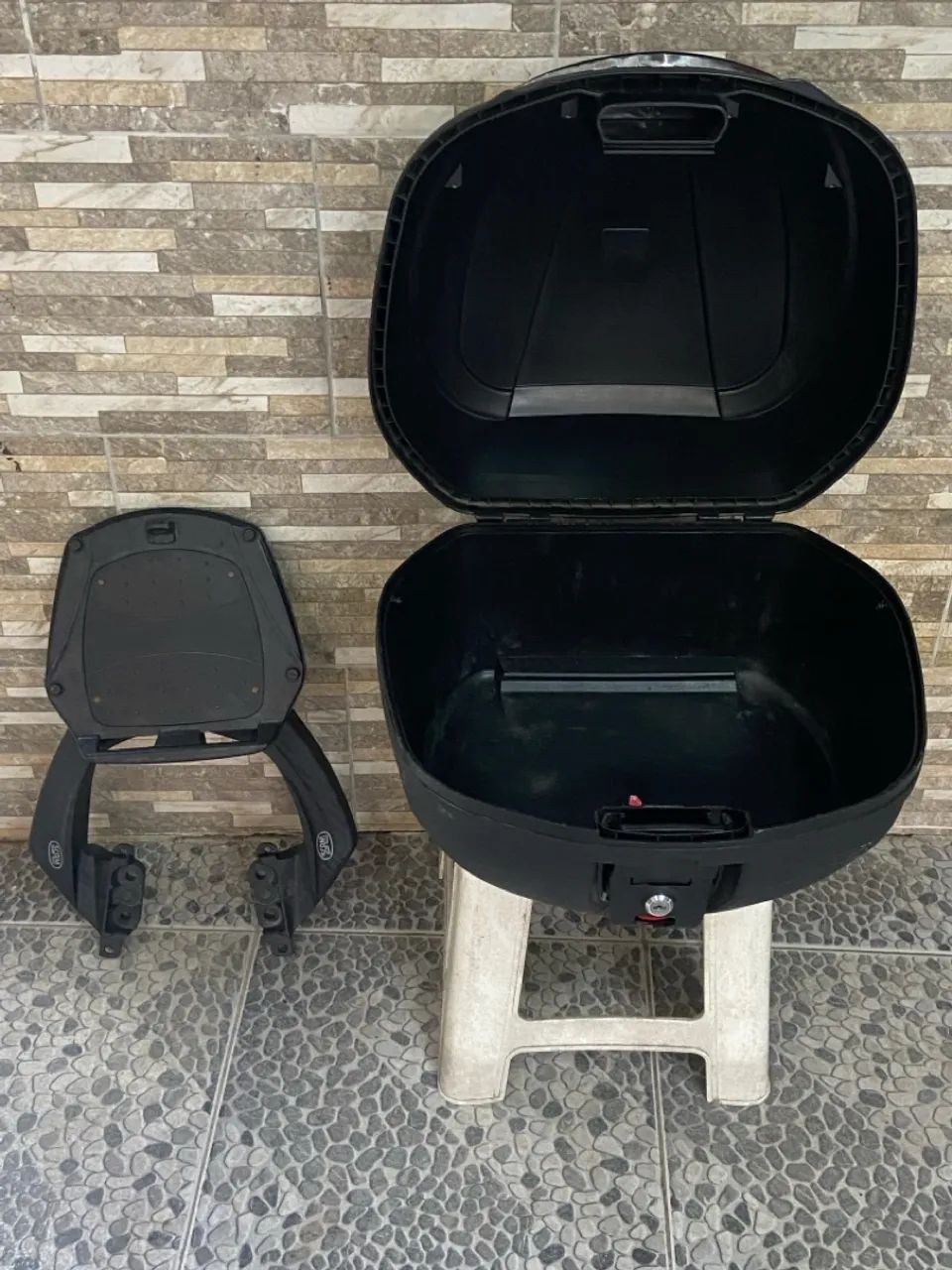 Bagageiro SCAM e Baú PRO TORK 35L FZ15 - Foto 2