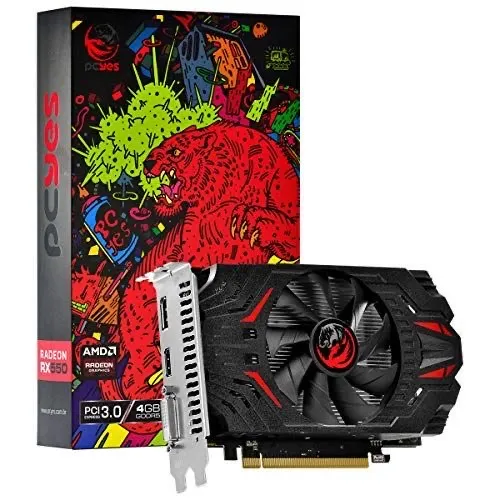 Placa de Vídeo PcYes Radeon RX 550 4GB
