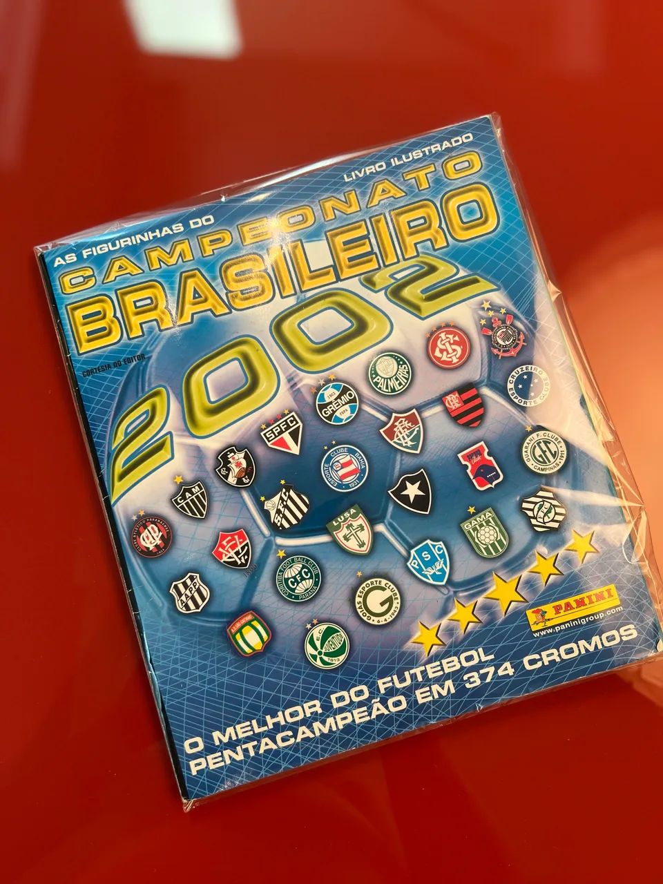 Álbum de figurinhas Brasileirão 2002 COMPLETO