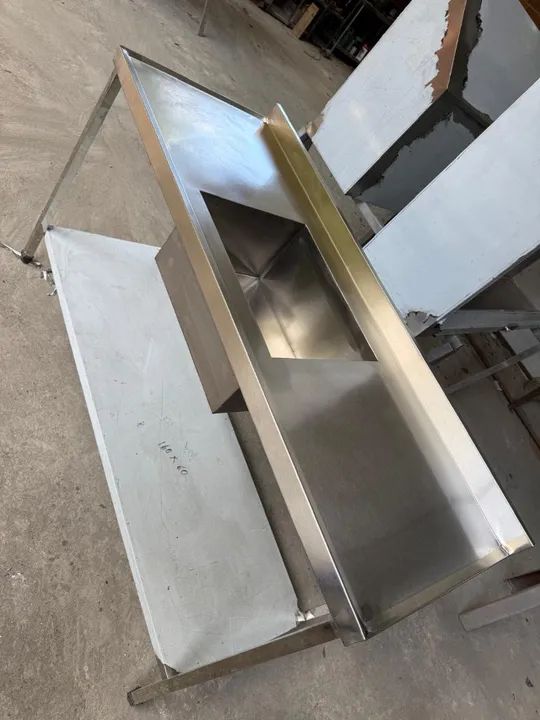  Tanque bancada pia industrial inox - Foto 4