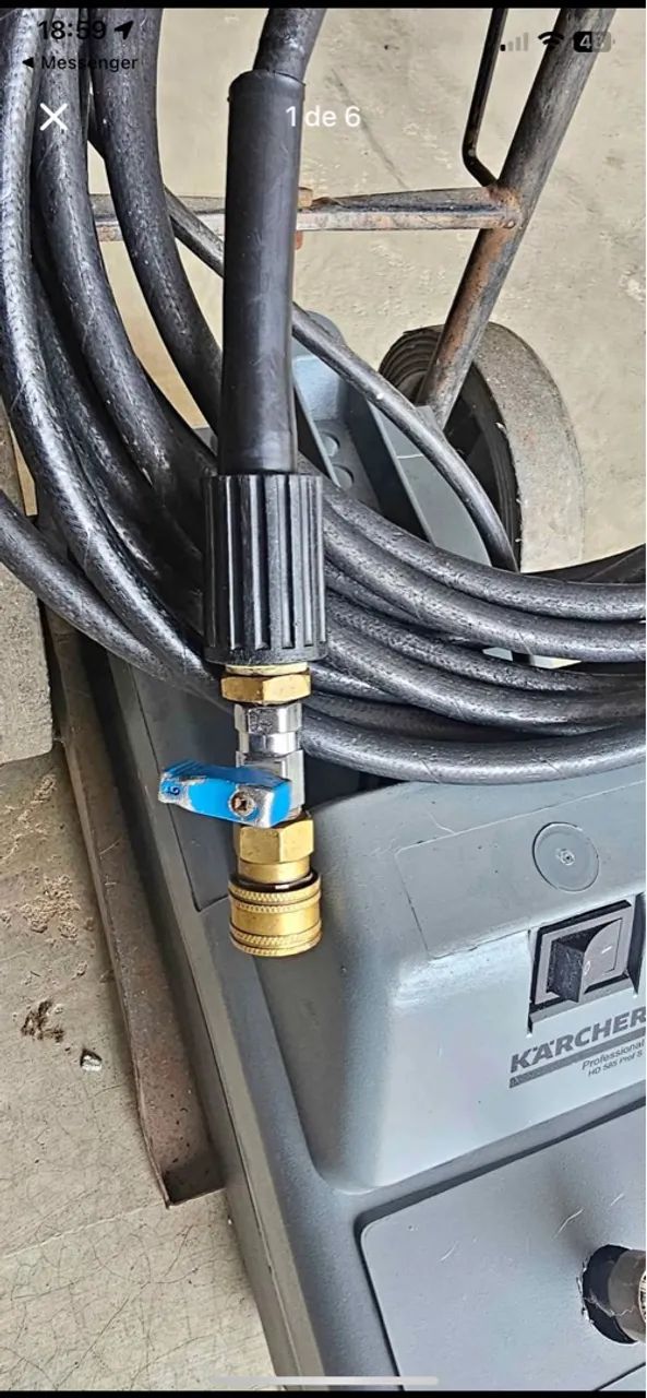 Lavadora de Alta Pressão Karcher 585 - Foto 2