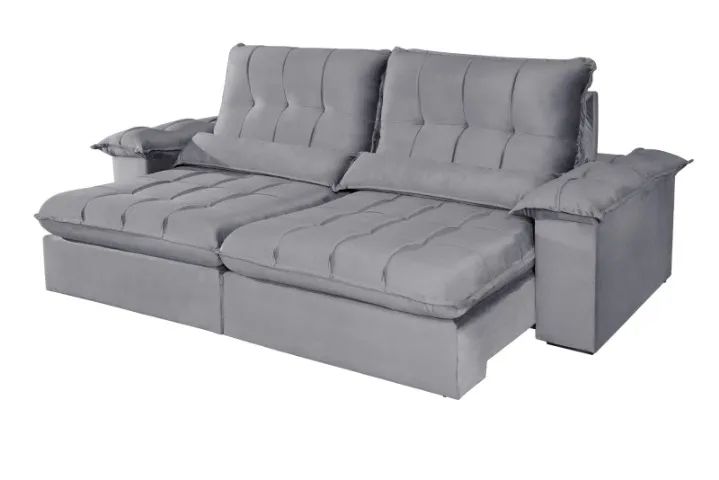 Sofá Retrátil e Reclinável Entrobe