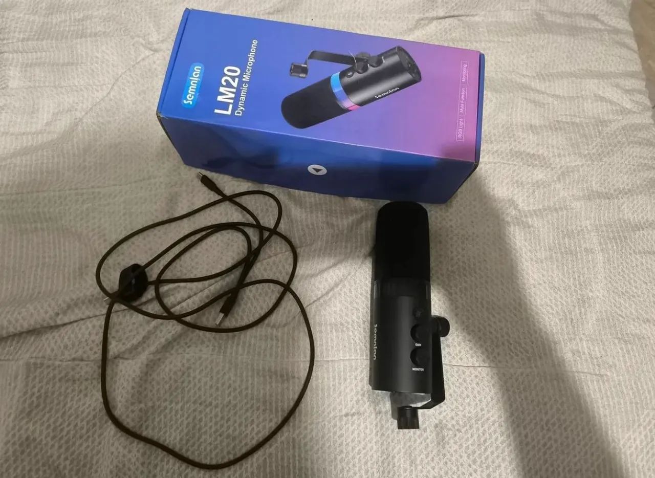 Microfone Gamer Semmilen LM20 leia descrição 
