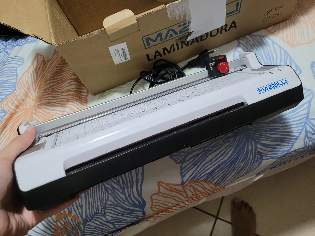Laminadora de documentos e Refiladora Mazzilli