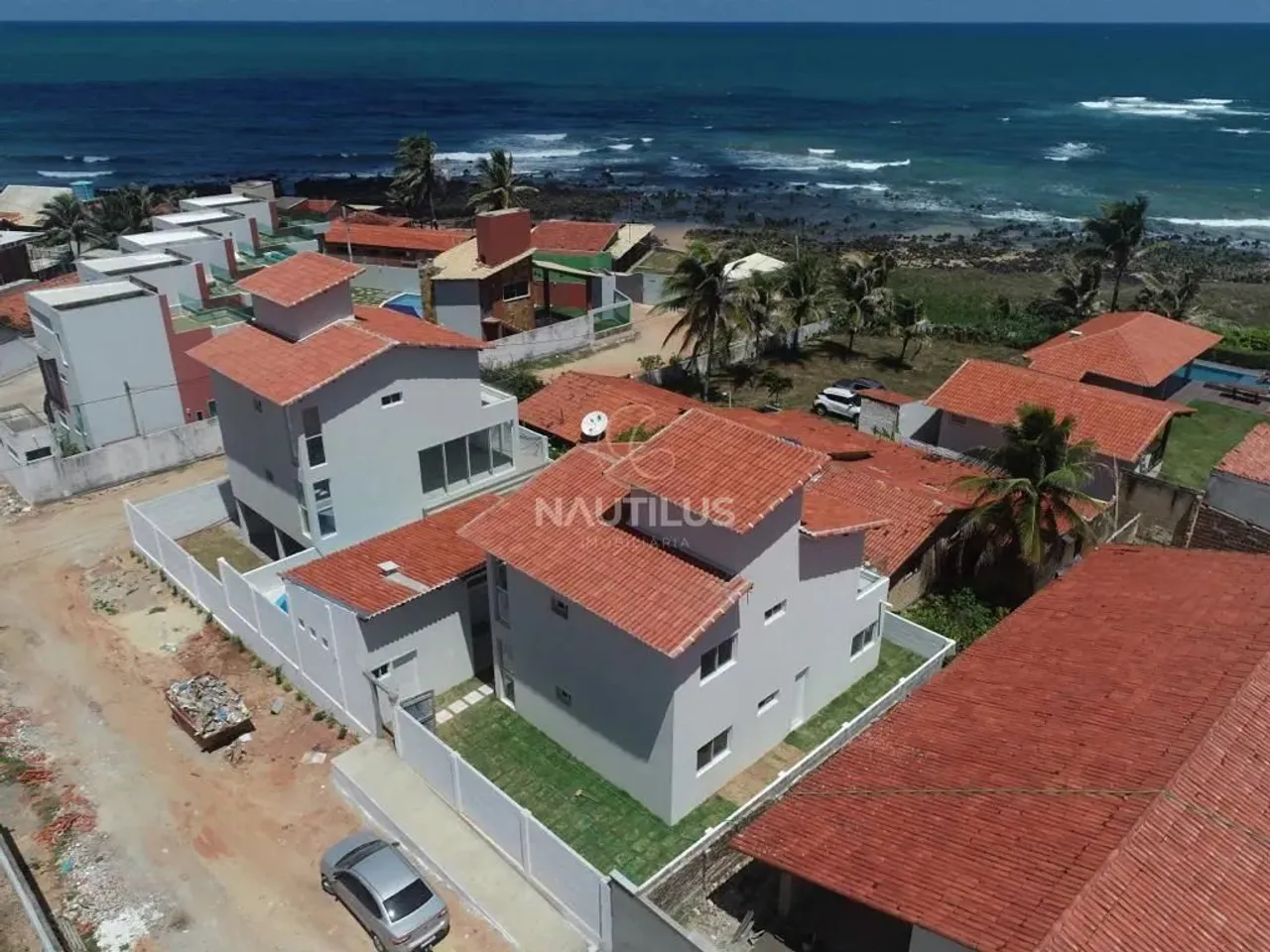 Casa de praia recém construída em Tabatinga