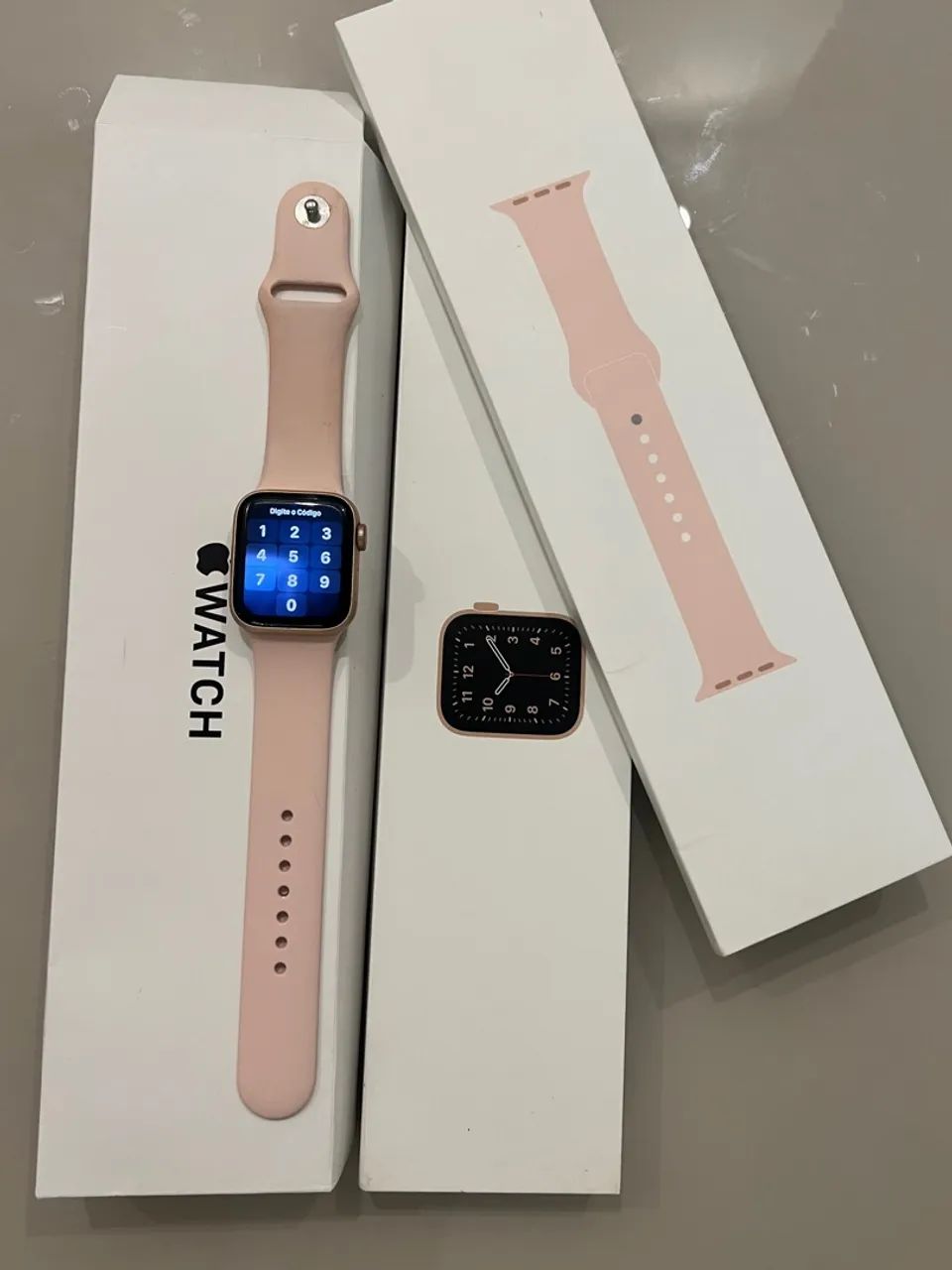 Apple Watch Series SE- Rosa Dourado - Foto 2