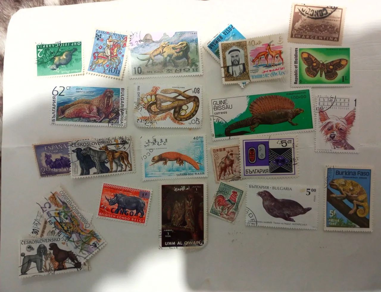 Lote de selos antigos  - Foto 4