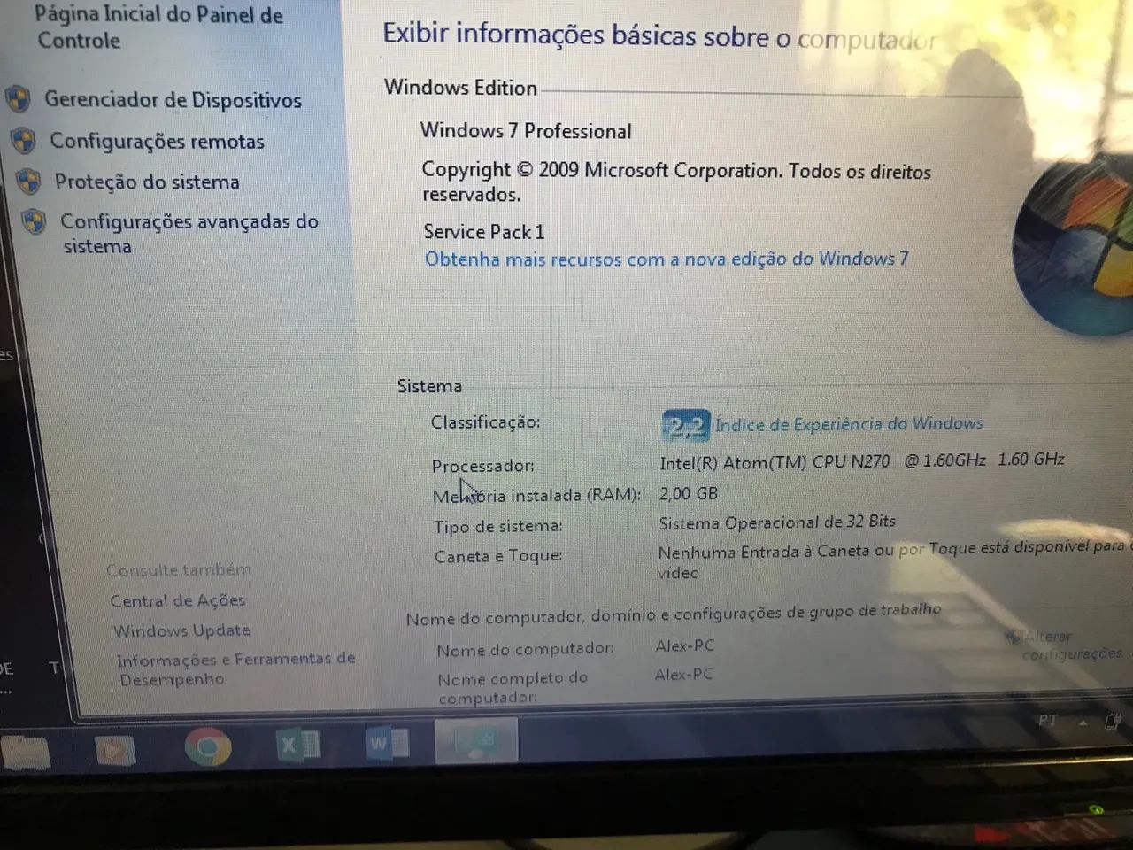 Netbook Novo com SSD - Foto 2
