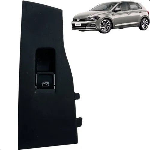 Botao Comando De Vidro Traseira Esquerda Polo Tsi 2018 2021