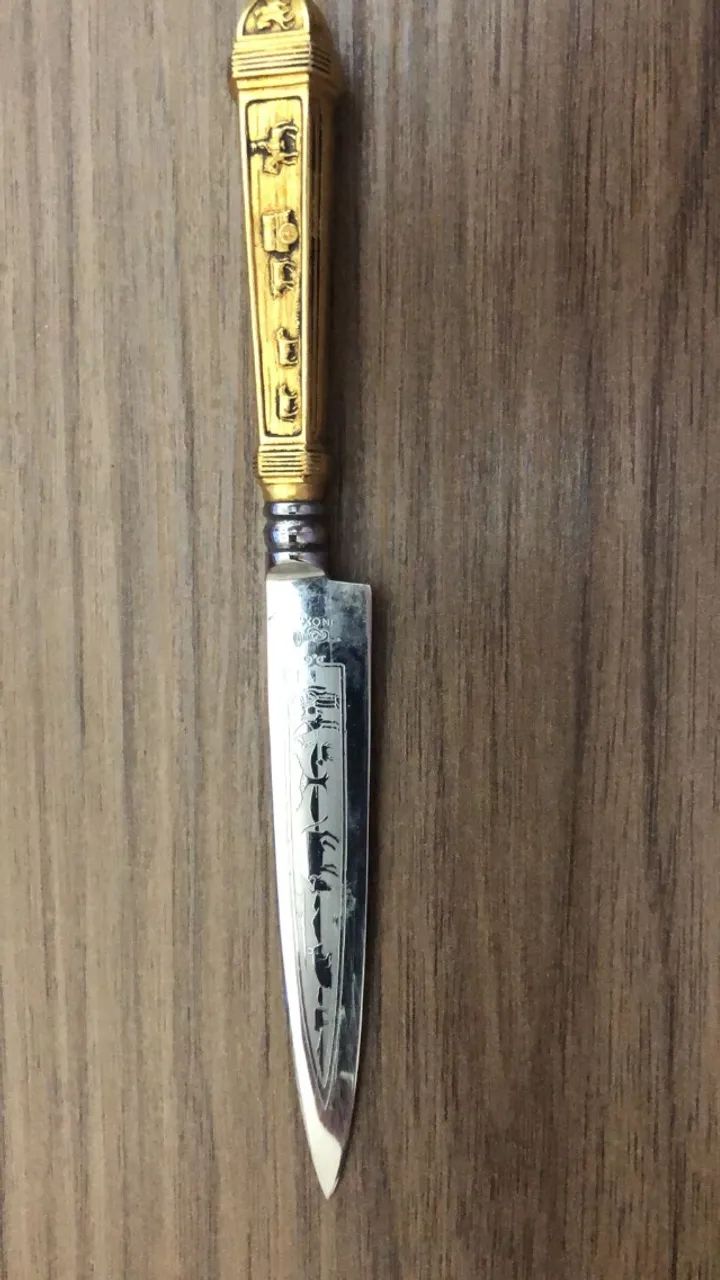 Abridor de Cartas Antigo  Eberle Corneta  - Foto 4