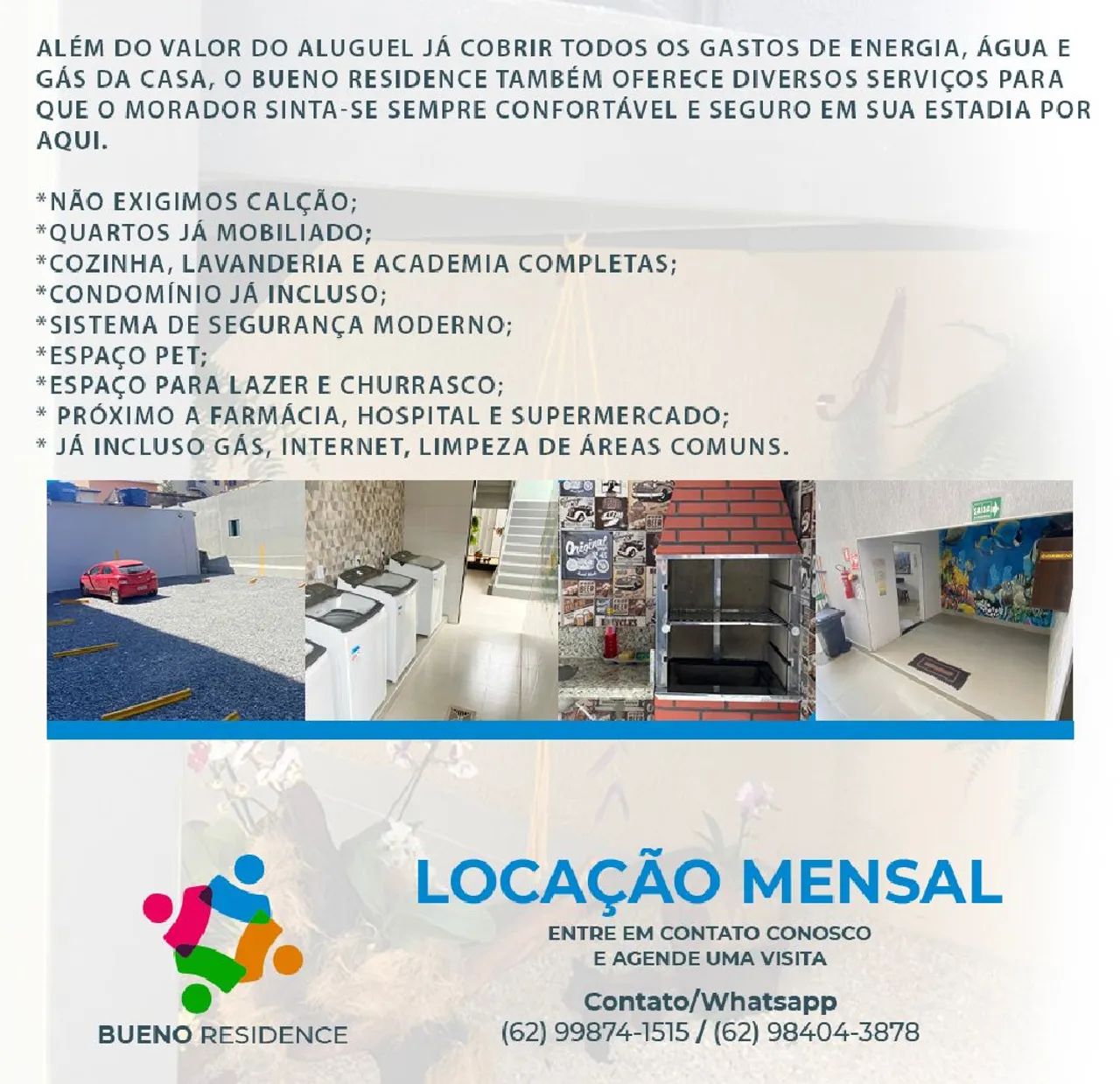 Perto de hospital e supermercados, com ponto de ônibus na porta