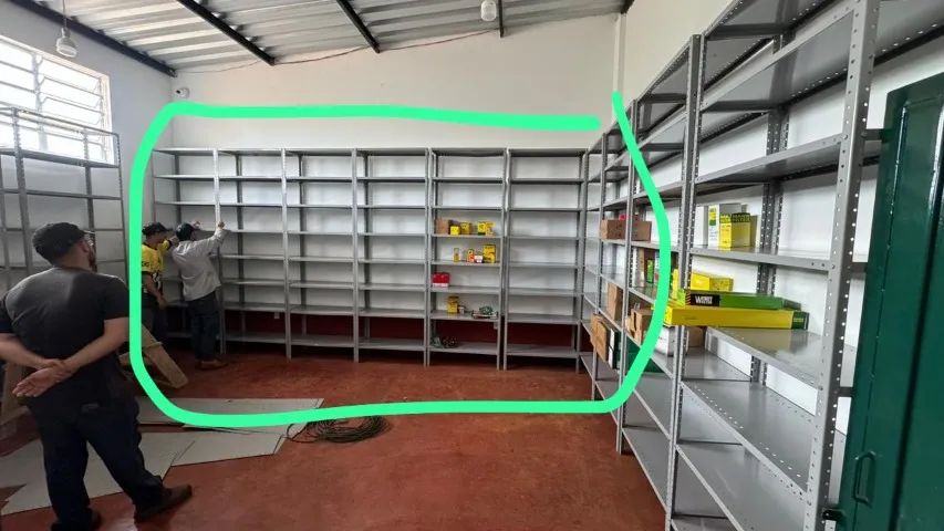 Prateleiras reforçadas 