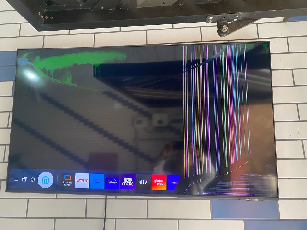 Tv Quebrada - Smart Tv 4k Qled 50 Samsung Qn50q60aagxzd - Foto 5