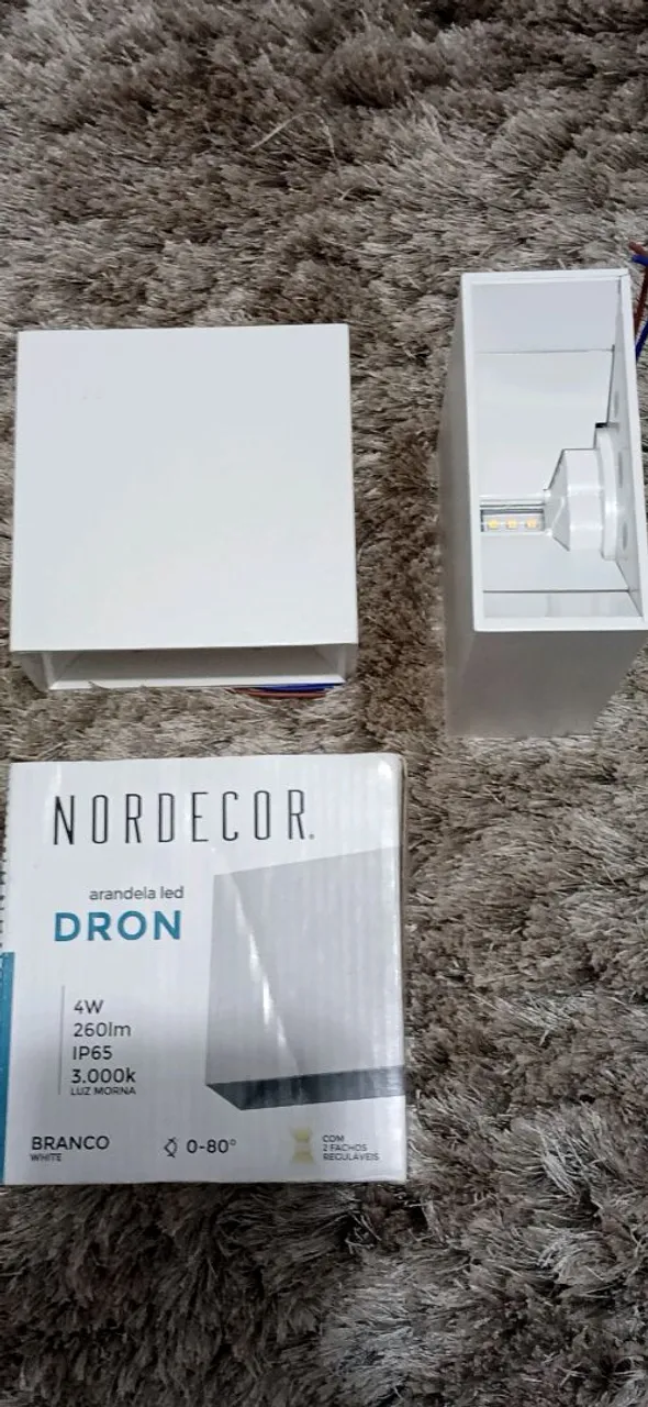 vendo 4 Arandela LED Dron Nordecor 4W IP65 - Luz Morna