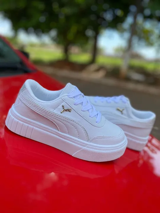Tênis Puma Branco Feminino