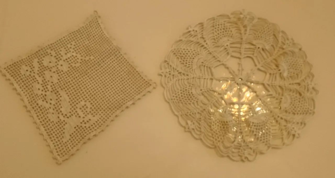 Kit de renda artesanal para decoração