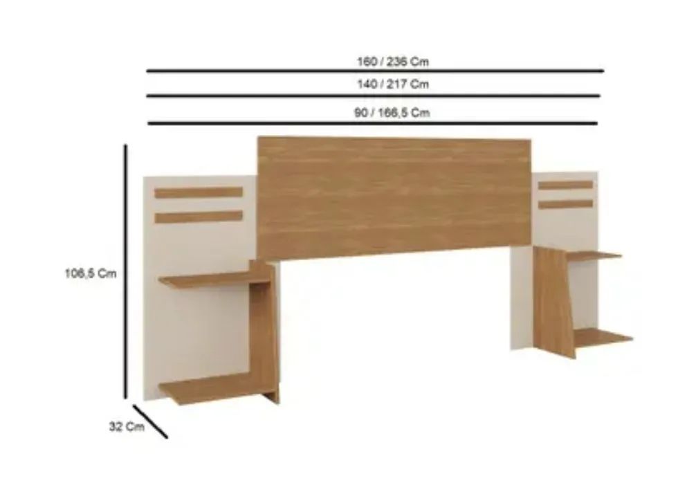 Cabeceira casal,ou Queen  - Foto 2