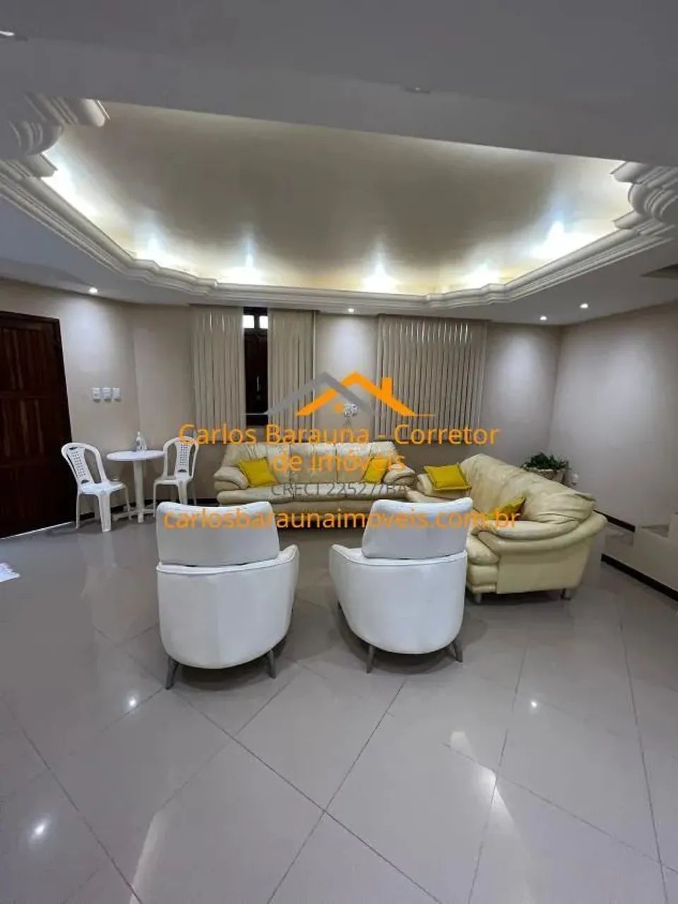 Casa 5/4 mobiliada em condomínio stella maris oportunidade 5 quartos próximo aeroporto e p - Foto 2