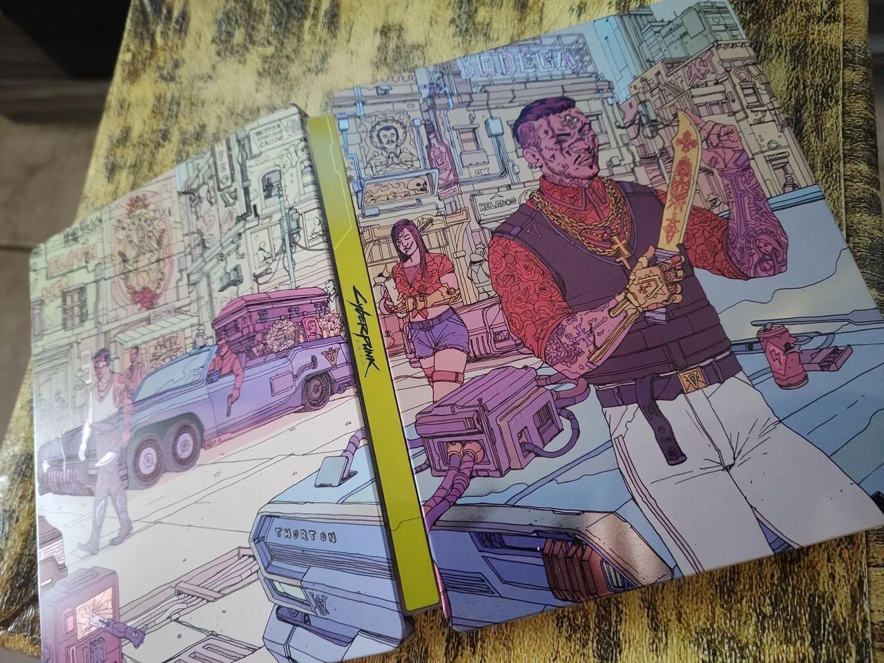 Cyberpunk 2077 PS4 Steelbook Valentinos - Foto 2