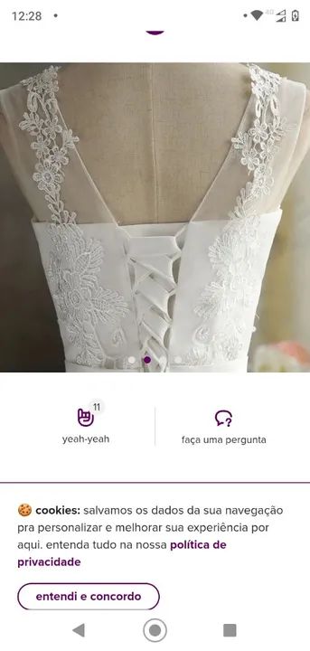 Vestido de noiva  - Foto 3