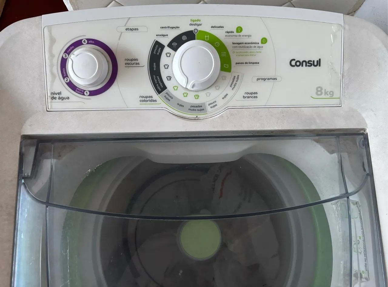 MÁQUINA DE LAVAR CONSUL 8kG - Foto 5