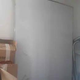 Quadro branco grande com moldura