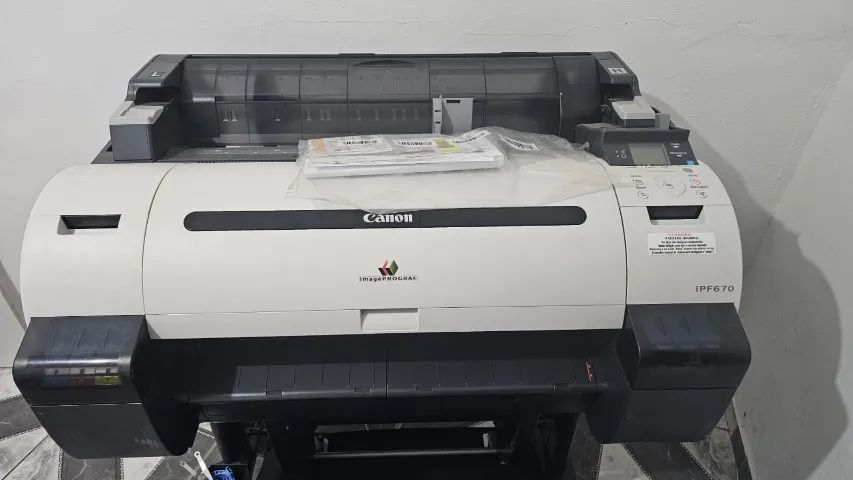 PLOTTER imagePROGRAF ipf670 (cabeça de impressão defeituosa)