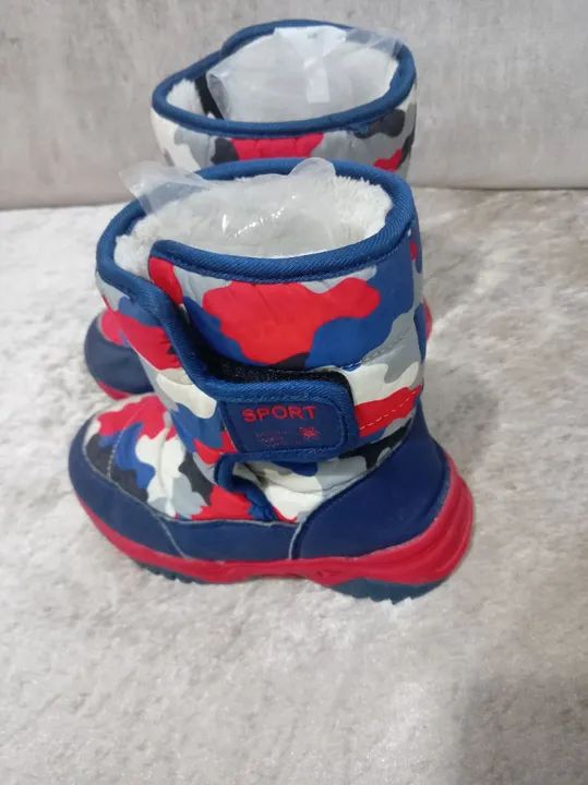 Bota de Inverno intenso neve  Infantil  Camuflado 
