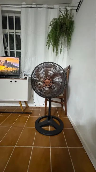 Ventilador 6 pás 3 velo ajuste de altura - Foto 2