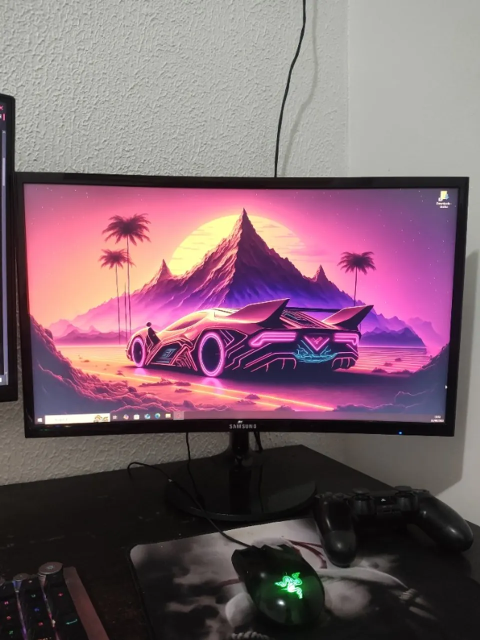 Monitor 27" Led Samsung - Full Hd - Hdmi - Curvo