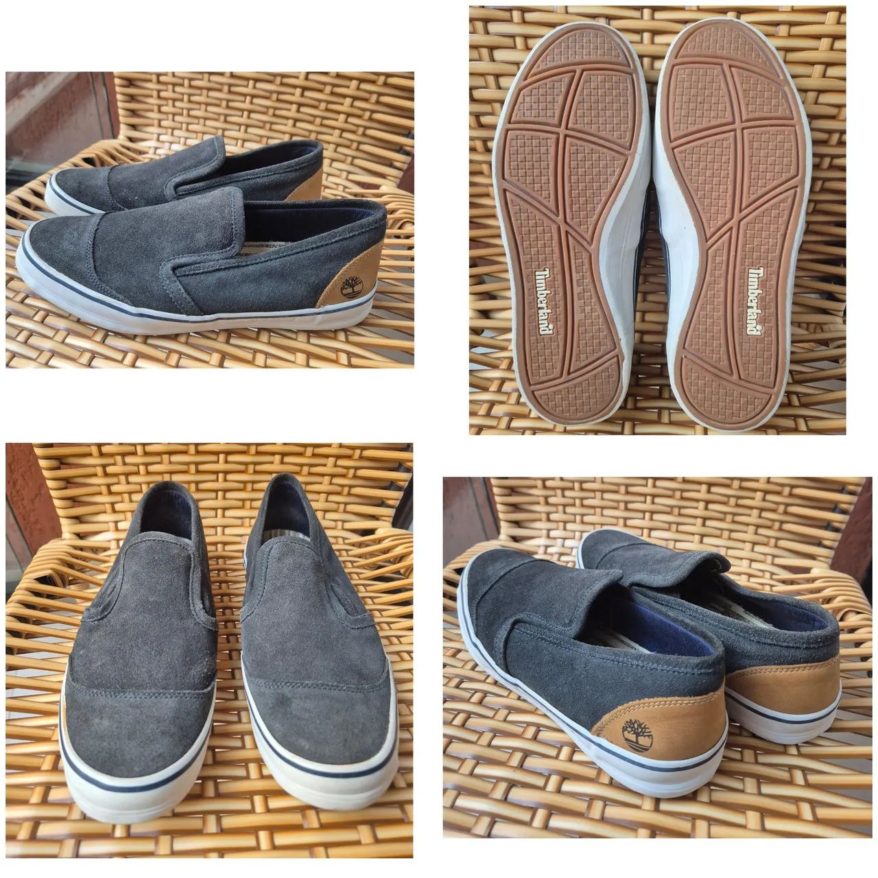 Tênis Slip On - Timberland Azul - Foto 5