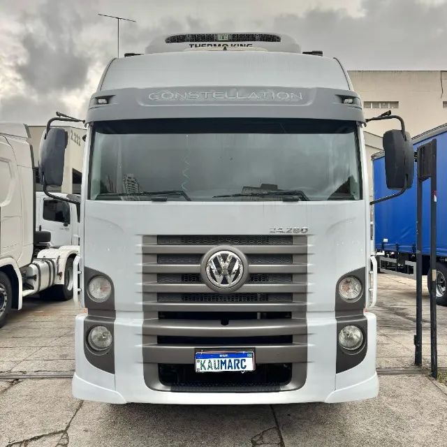 Vw 24-280 Constellation Leito Teto Alto Ano 2020 Truck 6x2 - Foto 2