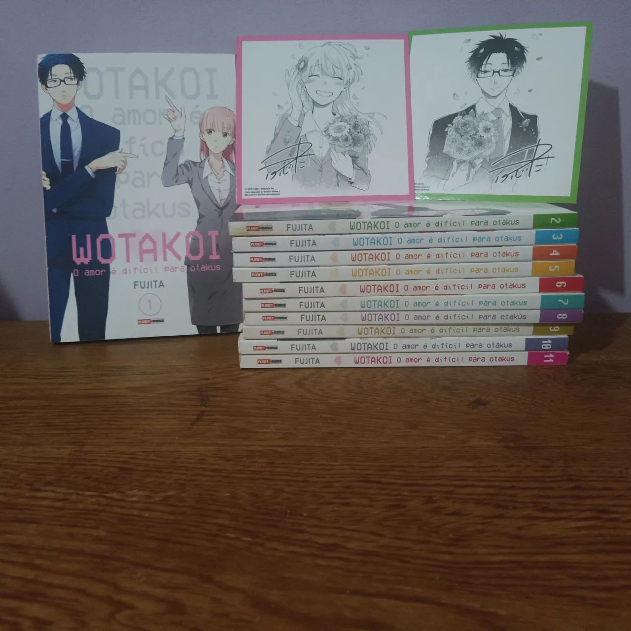 Wotakoi - O amor é difícil para otakus - Volumes 1 a 11