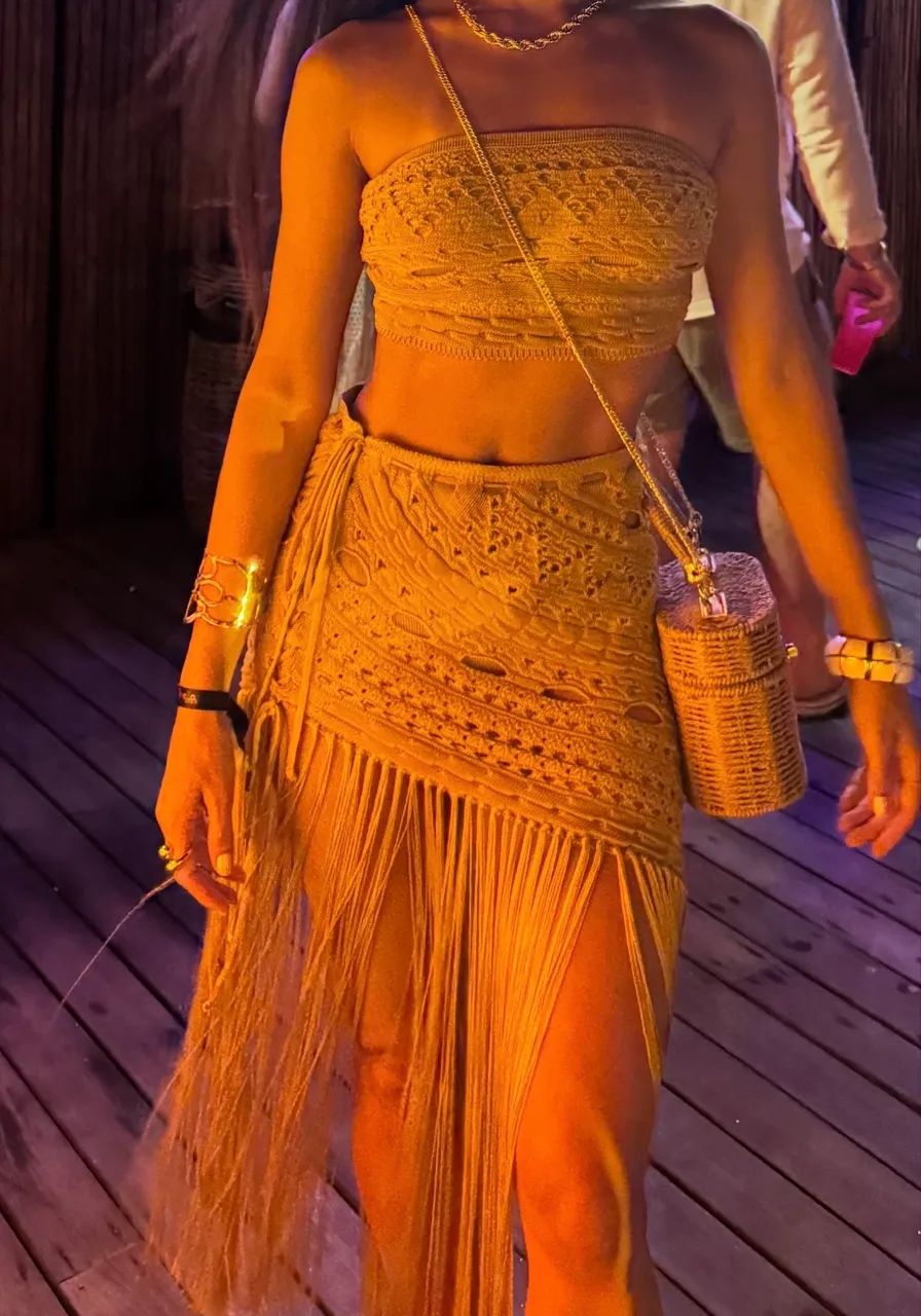 Conjunto dourado réveillon  - Foto 2