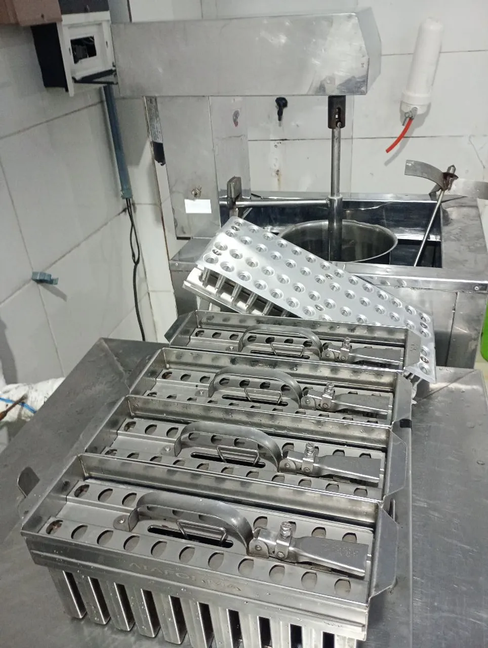 Máquina profissional de picolés, Sorvetes e açaí