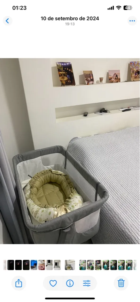 Berço acoplado para bebês SAFETY