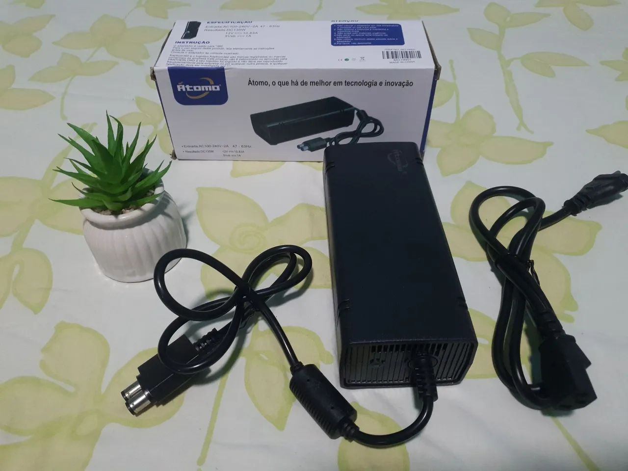 Fonte xbox 360 slim 2 pinos