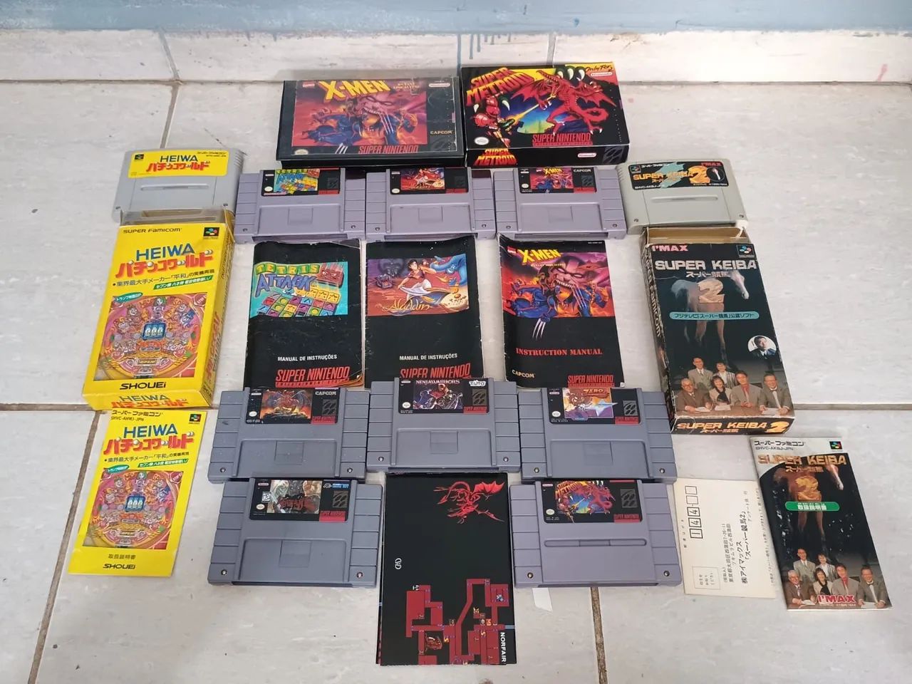 lote de  fitas super nintendo original - Foto 2