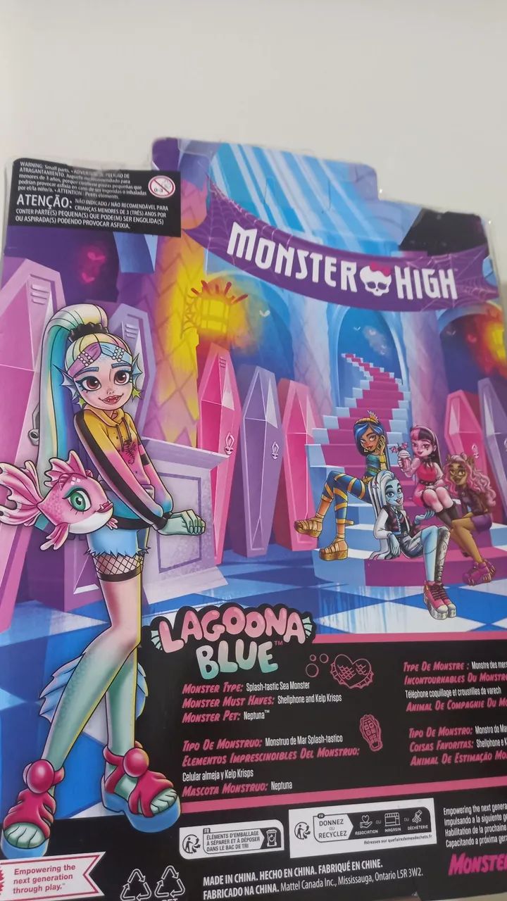 Boneca Lagoona Blue G3 Monster High - Nova e Lacrada - Foto 2