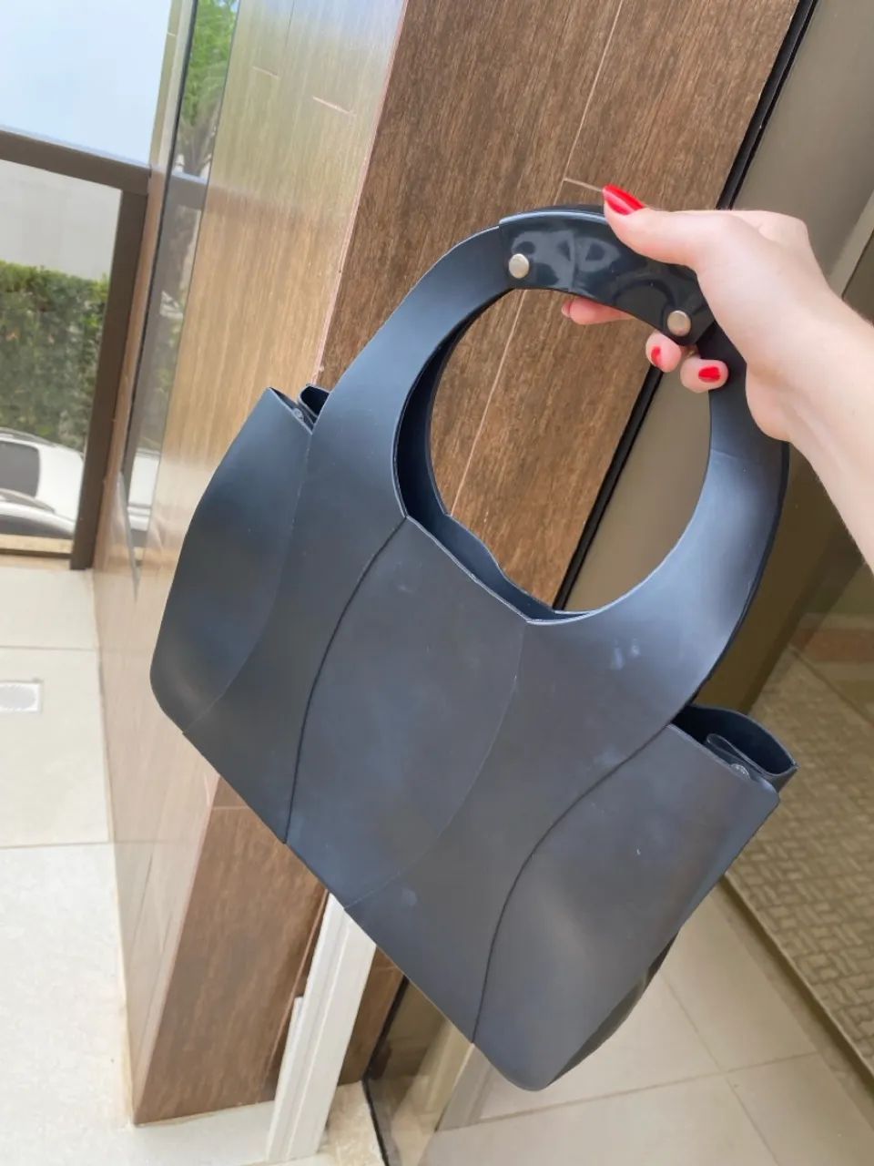 Bolsa Melissa Preta - Foto 2