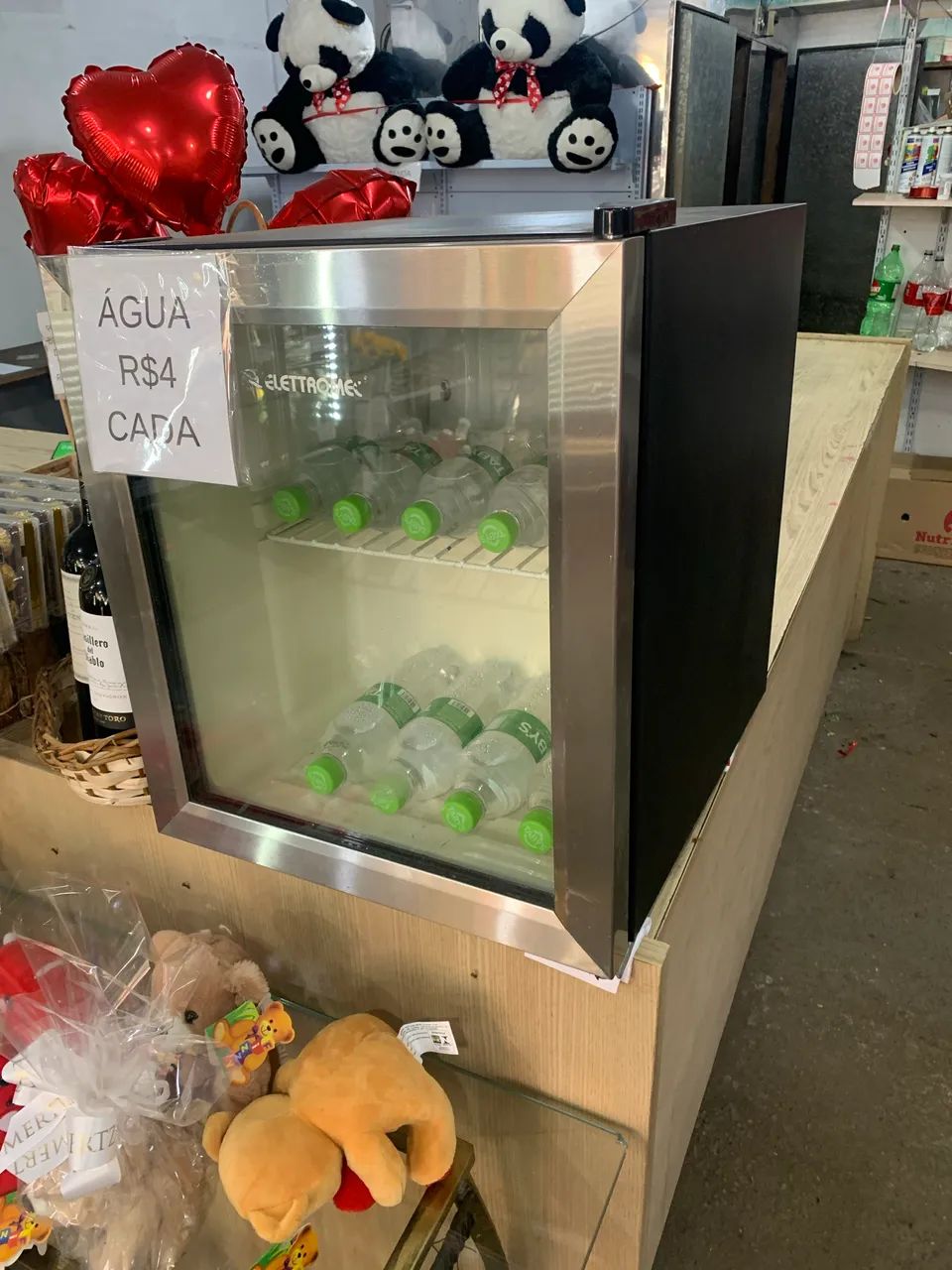 RETIRADA EM POA RS - Frigobar Elettromec Usado 46L 110V Mostrador de Vidro - Foto 2