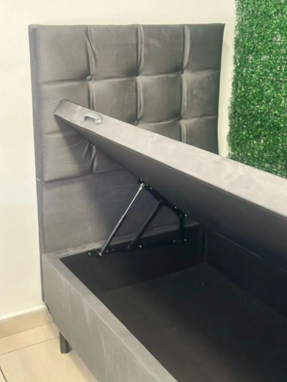 Cama base box baú solteiro  - Foto 4