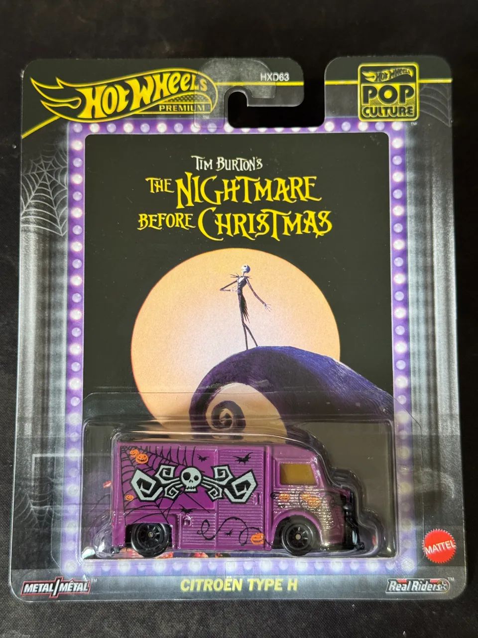 Hot Wheels Premium Citroen Type H Nightmare Before Christmas 