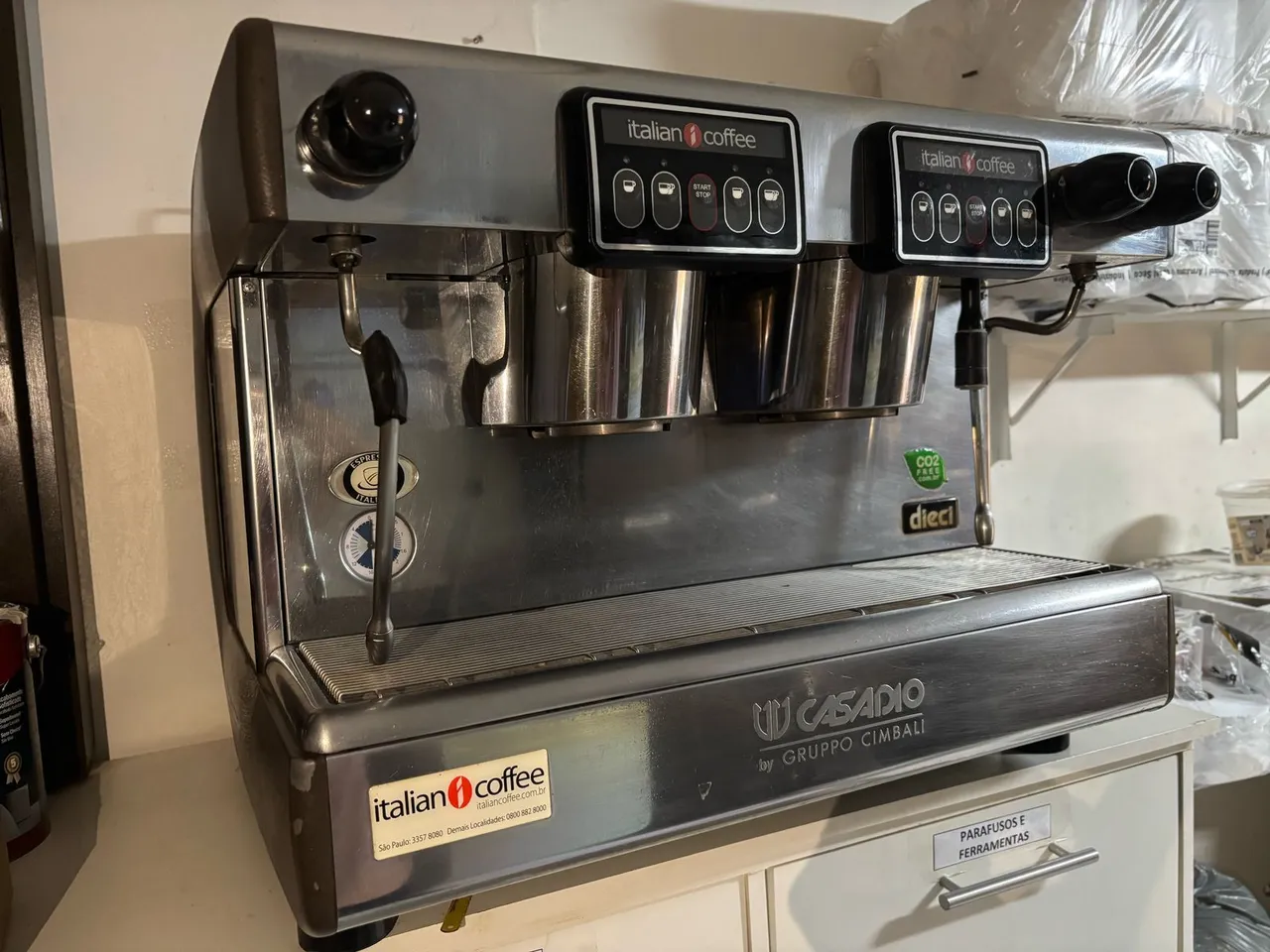 Máquina de Café Espresso Italian Coffee