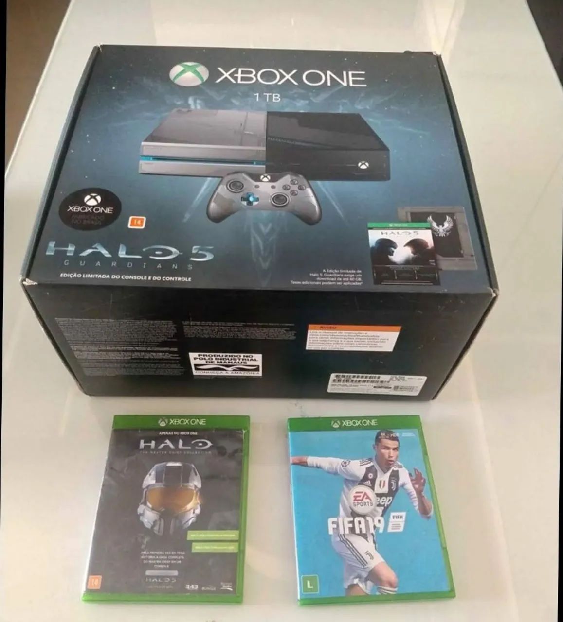 Xbox One 1TB Halo 5 Guardians Edição Limitada - Foto 3