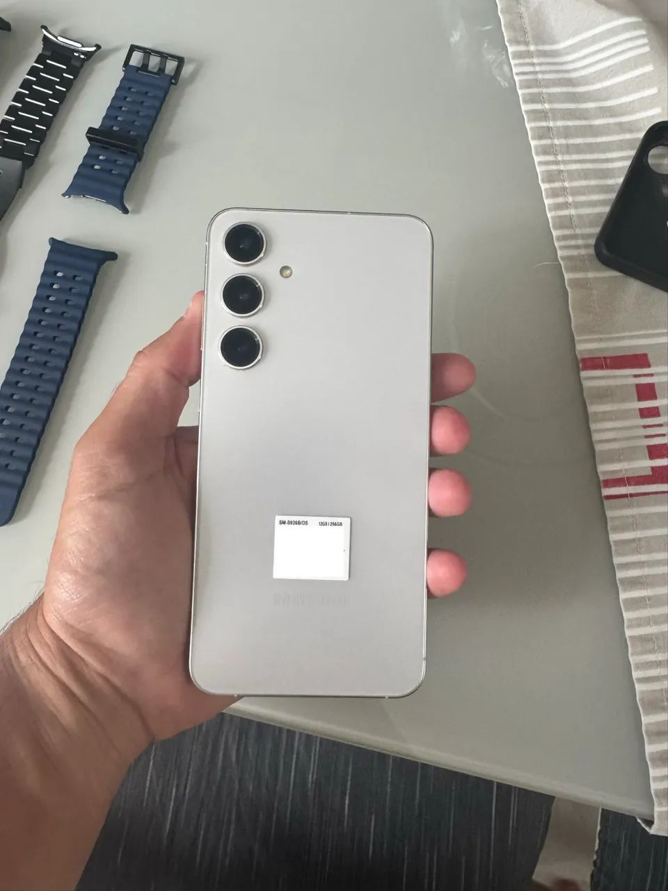 Samsung S24 Plus + Galaxy Watch 7 Ultra - tudo em estado de novo - Foto 4